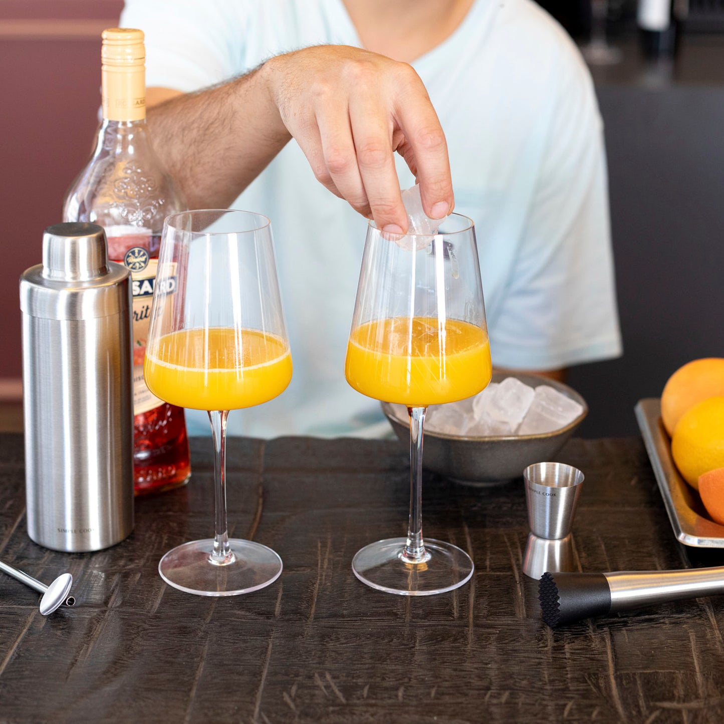 Coctelera & Set de Mixología Essential Simple Cook