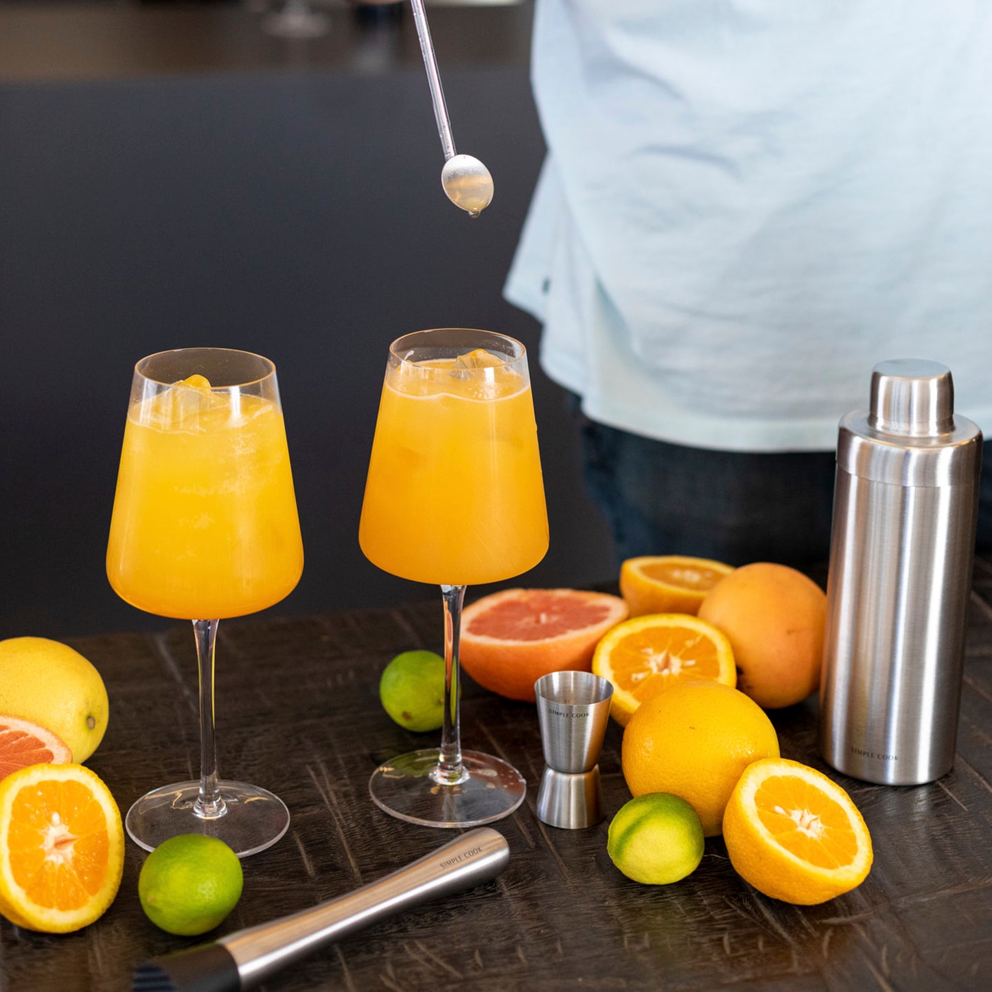 Coctelera & Set de Mixología Essential Simple Cook