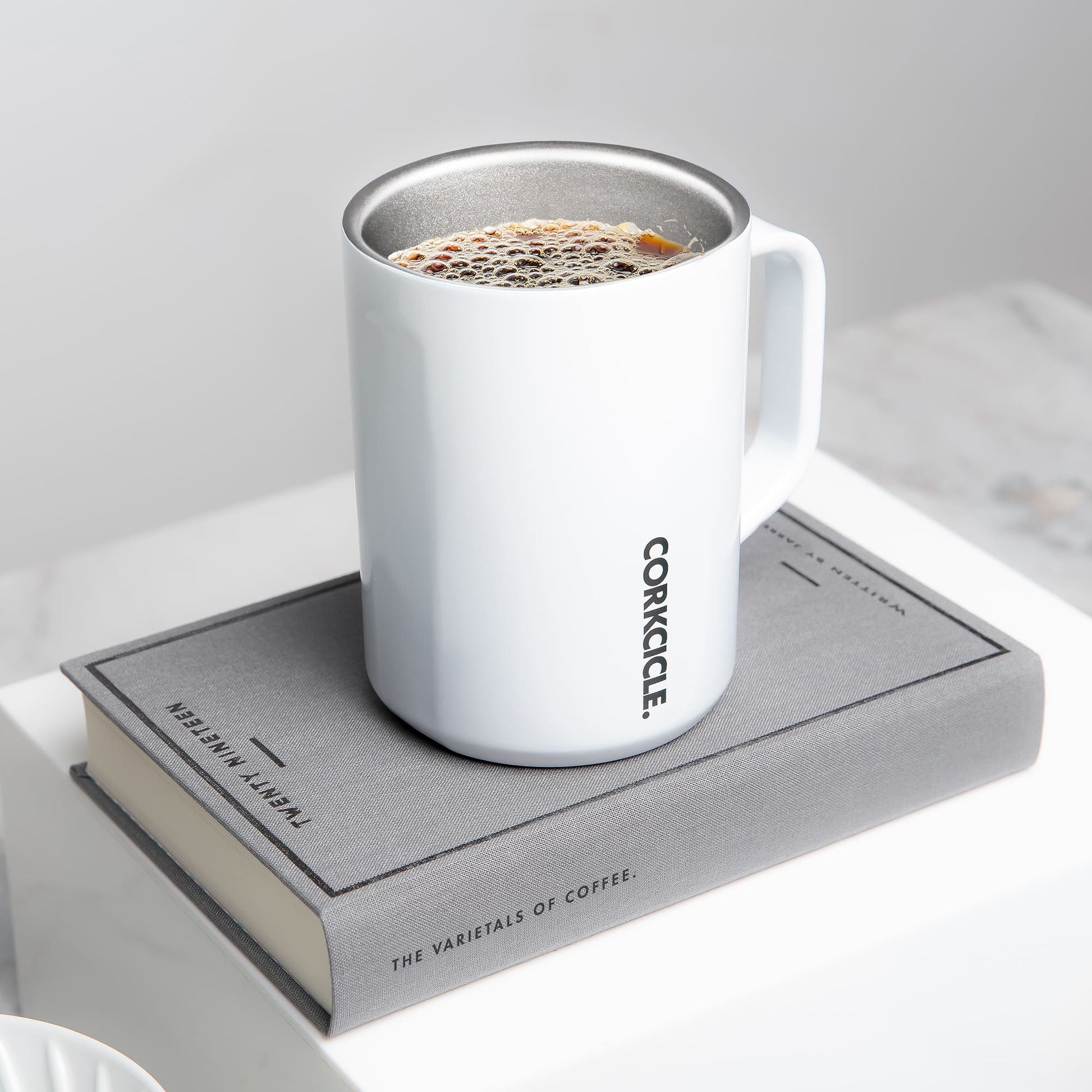 Tazón Térmico Mug 475ml Corkcicle1#Blanco