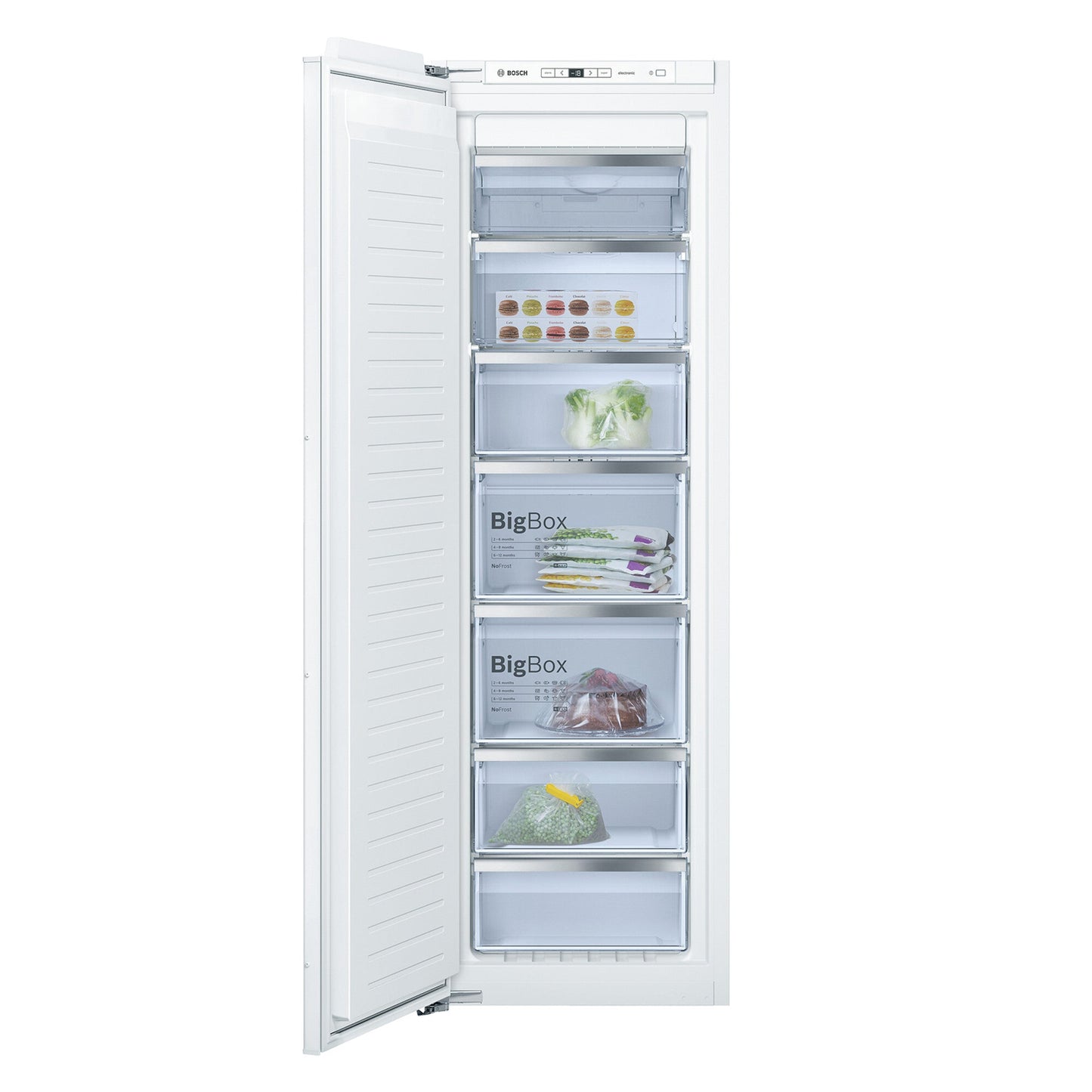 Congelador Integrado GIN81AEF0 211 Lts Bosch1#Blanco