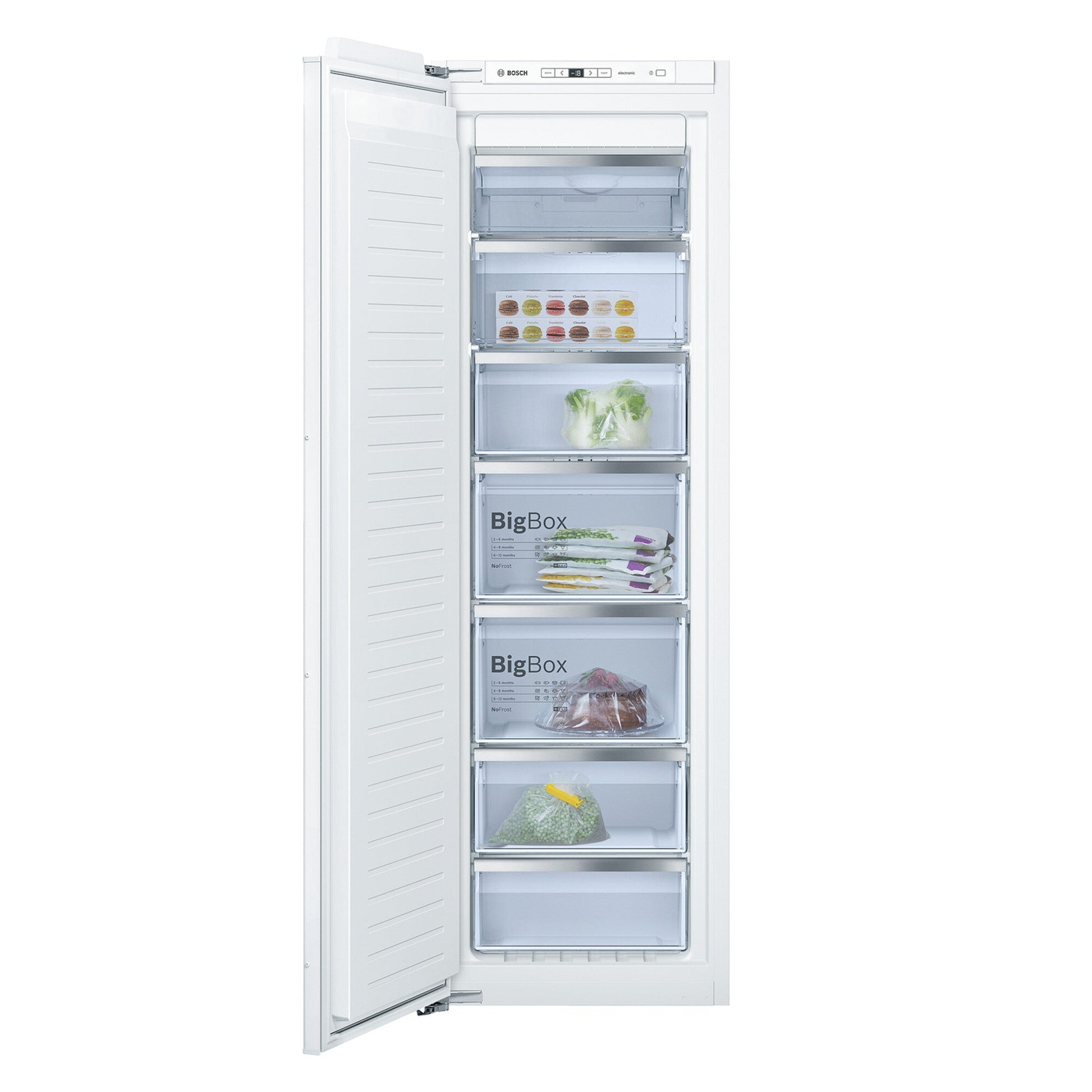 Congelador Integrado GIN81AEF0 211 Lts Bosch1#Blanco