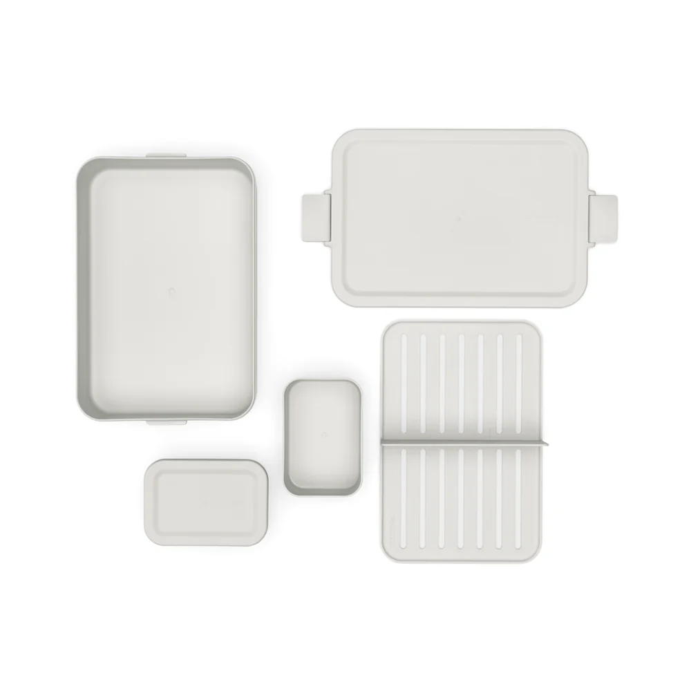 Contenedor Para Almuerzo Make & Take Bento Grande Brabantia3#Blanco