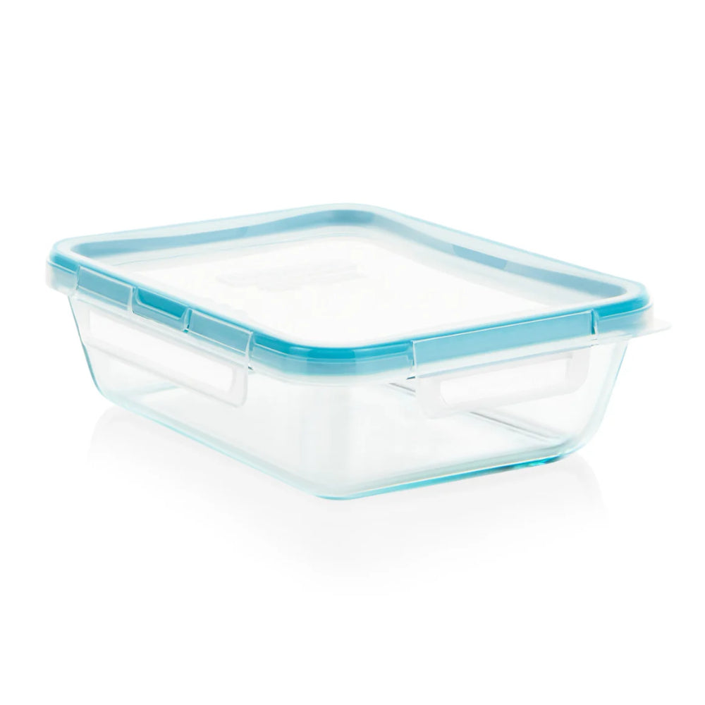 Contenedor Rectangular De Vidrio 1.4 Lts SnapWare1#Sin Color