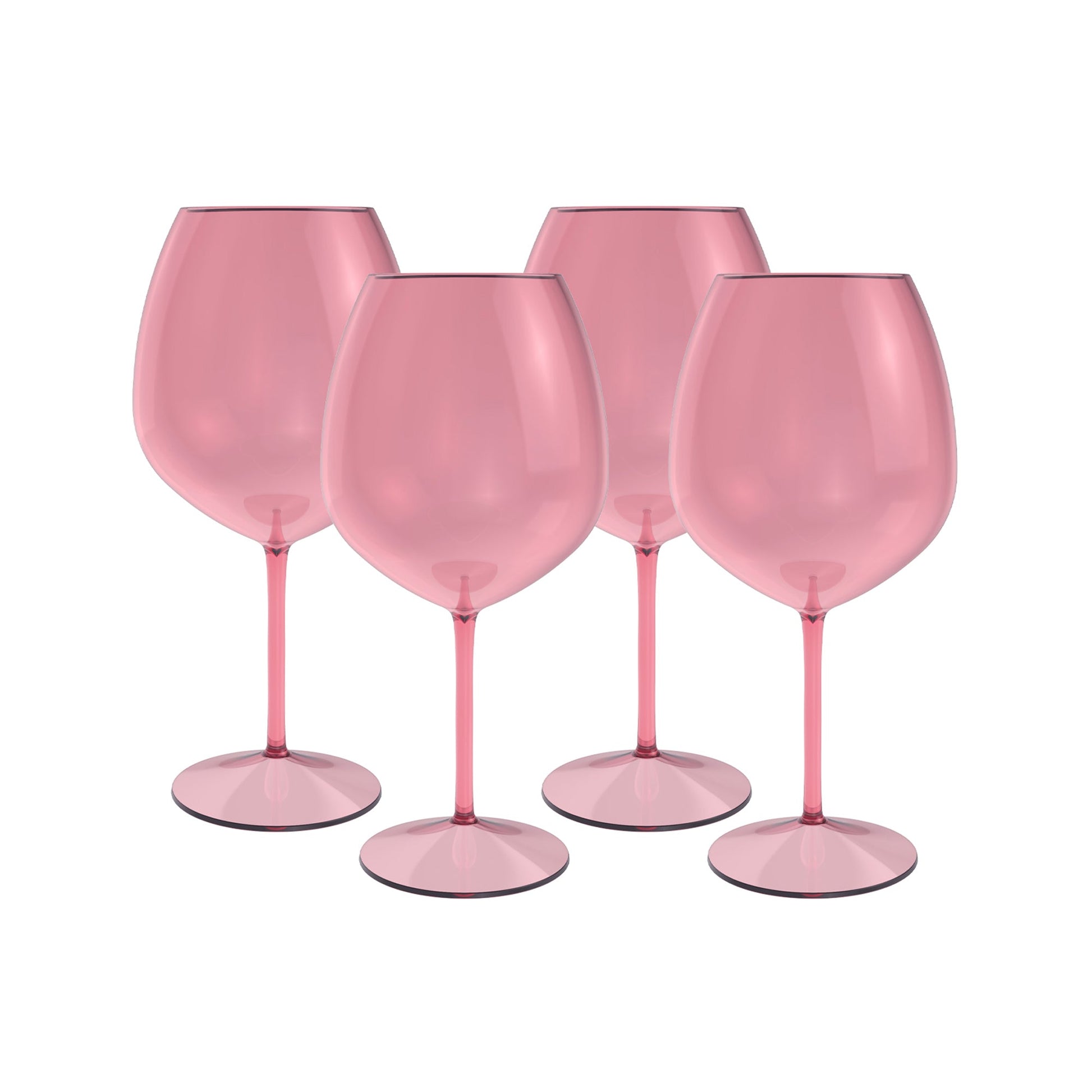 Pack 4 Copas Vino 750 ml Ou 2#Rosado