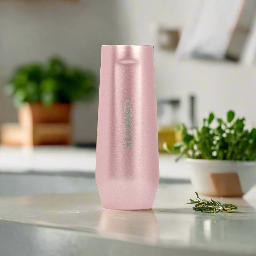 Copa Espumante Térmico 200 Ml Corkcicle5#Rosado / Rosado