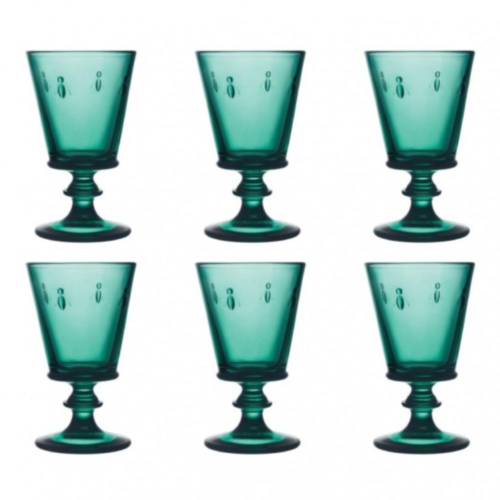 Set 6 Copas Abeja 240 Ml La Rochere7#Esmeralda