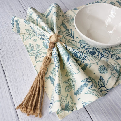 Set 4 Servilletas Anita Nicole Pauchard Diseños2#Verde