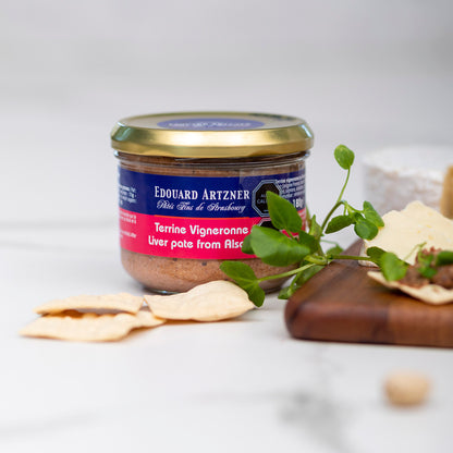 Paté de Alsacia al Riesling 180 gr Artzner