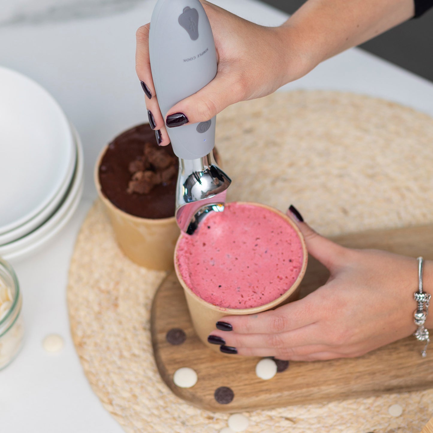 Cuchara Recargable Gelato Simple Cook