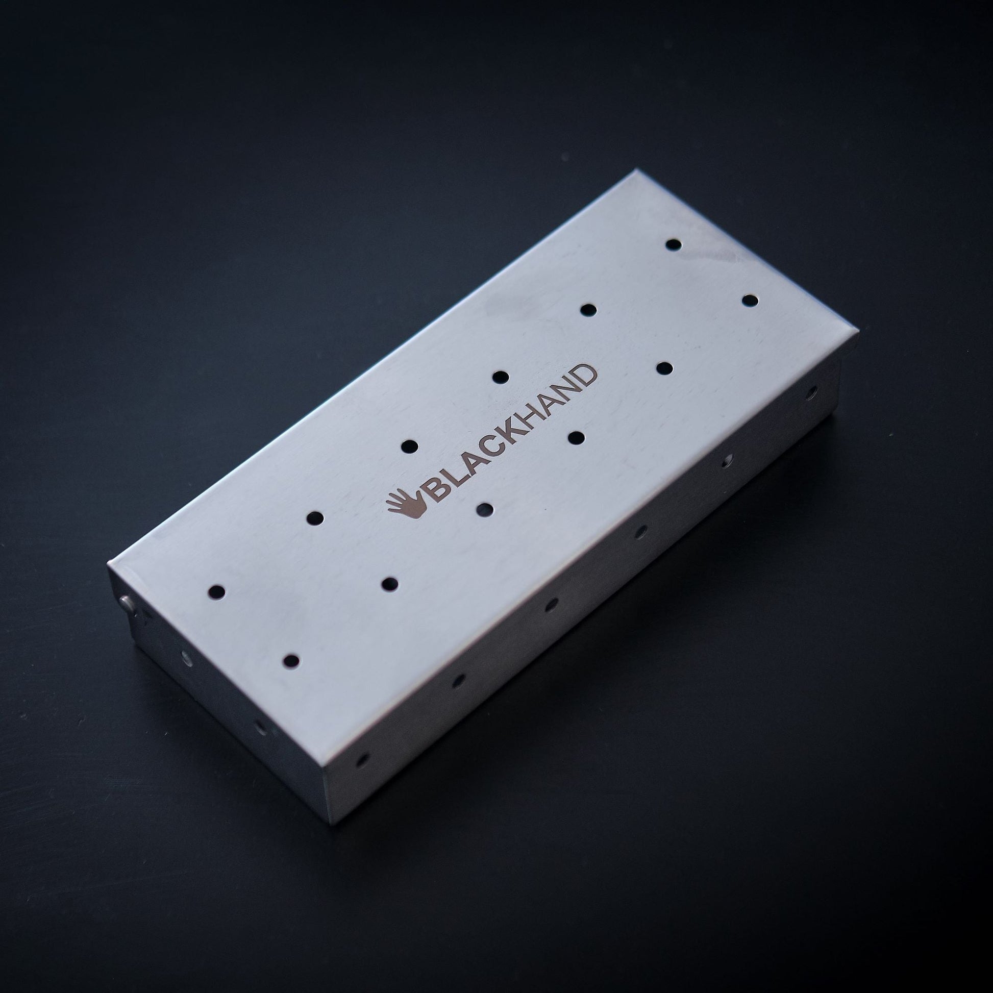 Pack Caja Ahumadora + Bolsa Chips Madera Para Ahumar Cerezo 100gr BlackHand5#Sin color