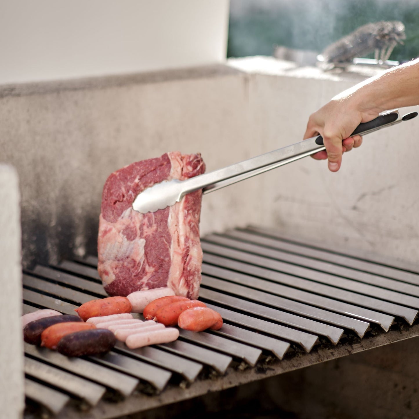 Pack Tenaza con bloqueo + Cuchillo Selva Valdiviana Santoku 7" BlackHand3#Sin color