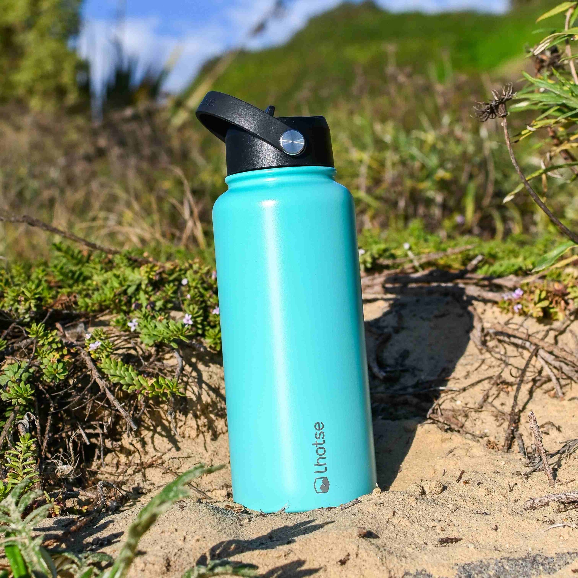 Botella Térmica Hydro 960 Ml + 3 Tapas Lhotse2#Verde