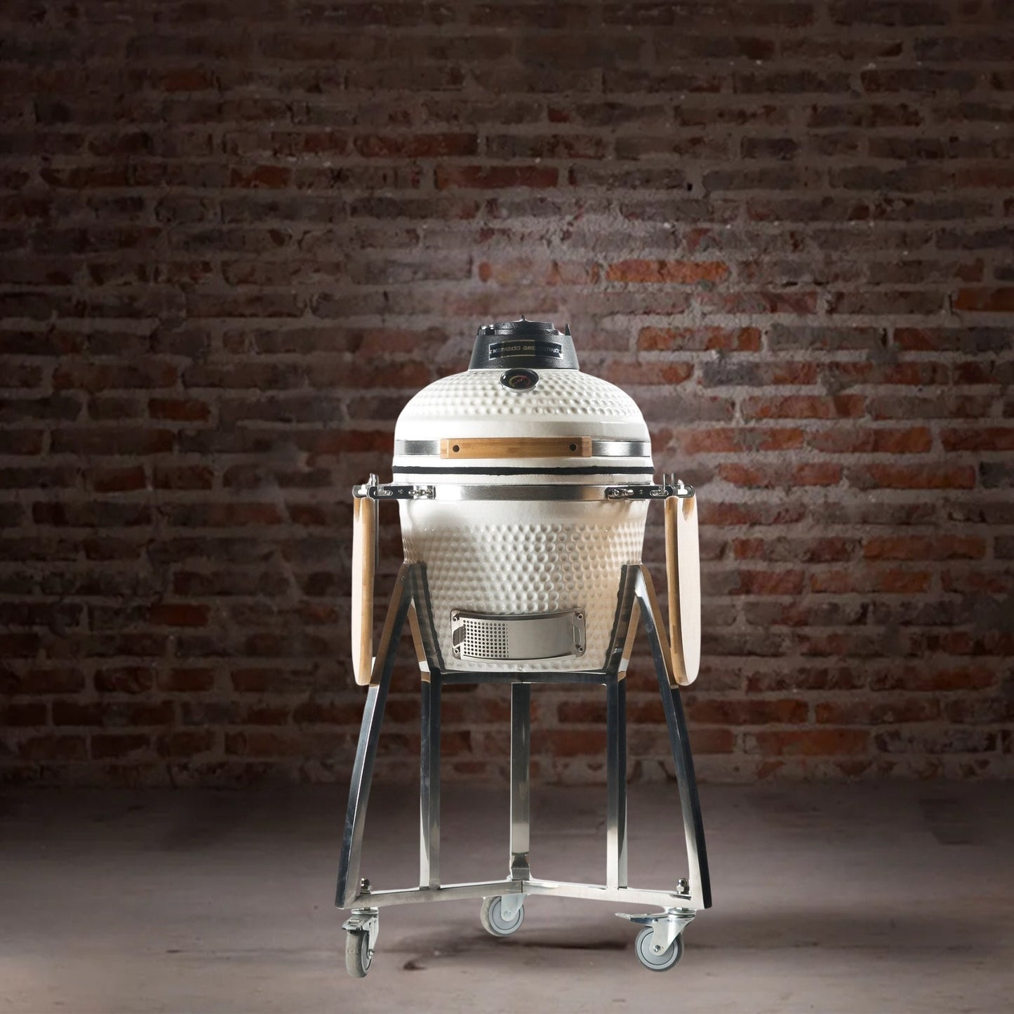 Parrilla Kamado Asador Pampero1#Blanco