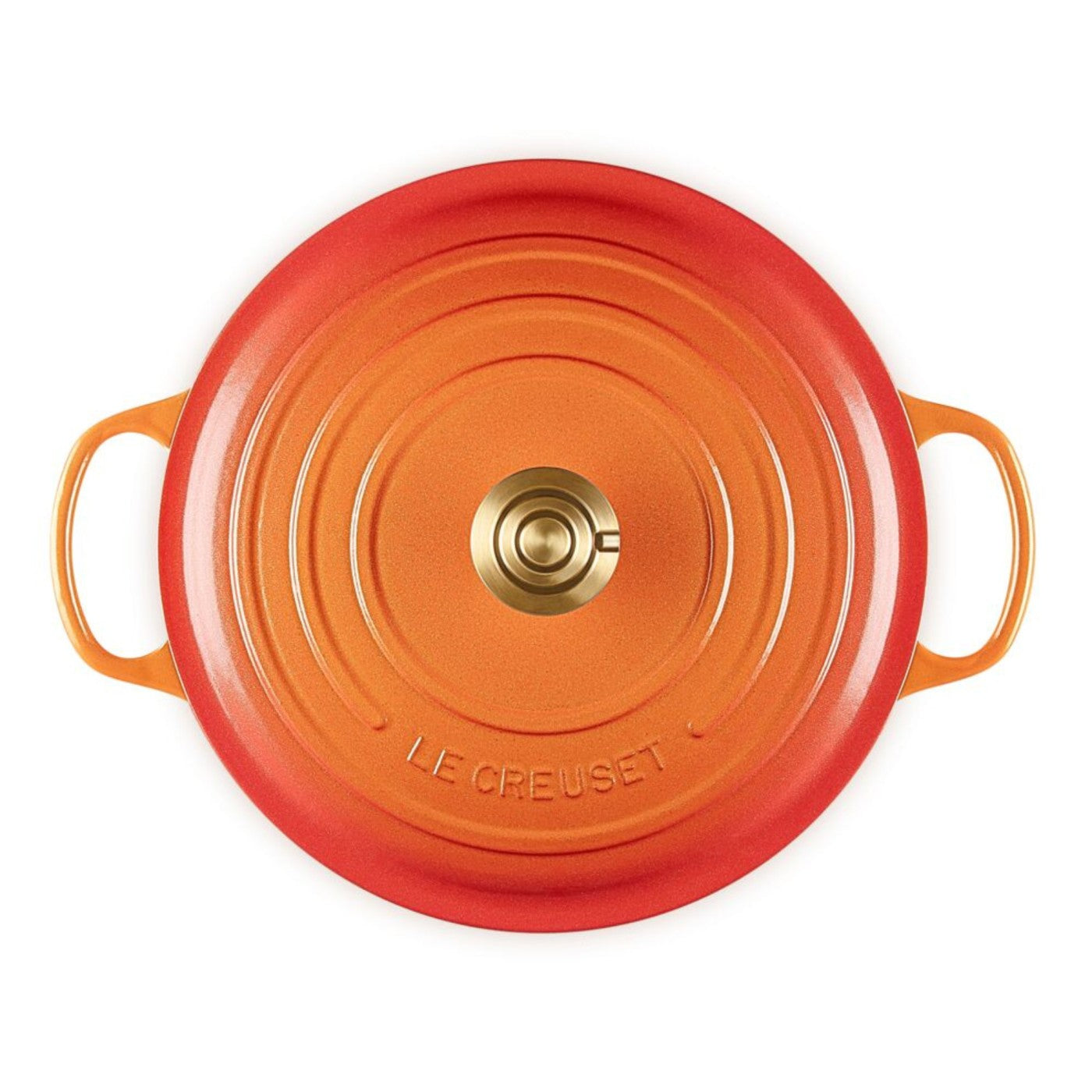 Cocotte Redonda 24cm Flamme Doree Le Creuset - Kitchen Center