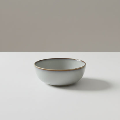 Set 4 Bowls Cerámica Borde Beige Decoexpress7#Sin color