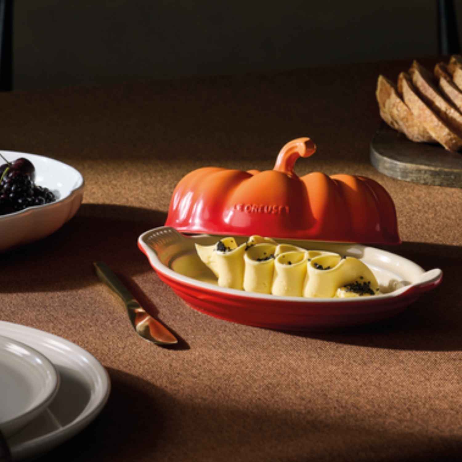 Mantequera Calabaza Volcánico Le Creuset4#Sin color