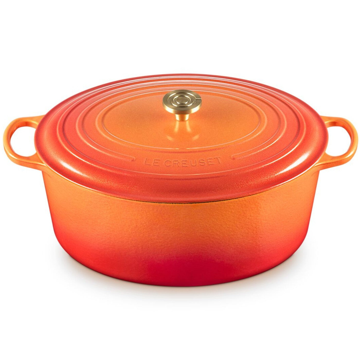 Cocotte Ovalada 40cm Flamme Doree Le Creuset2#Sin color