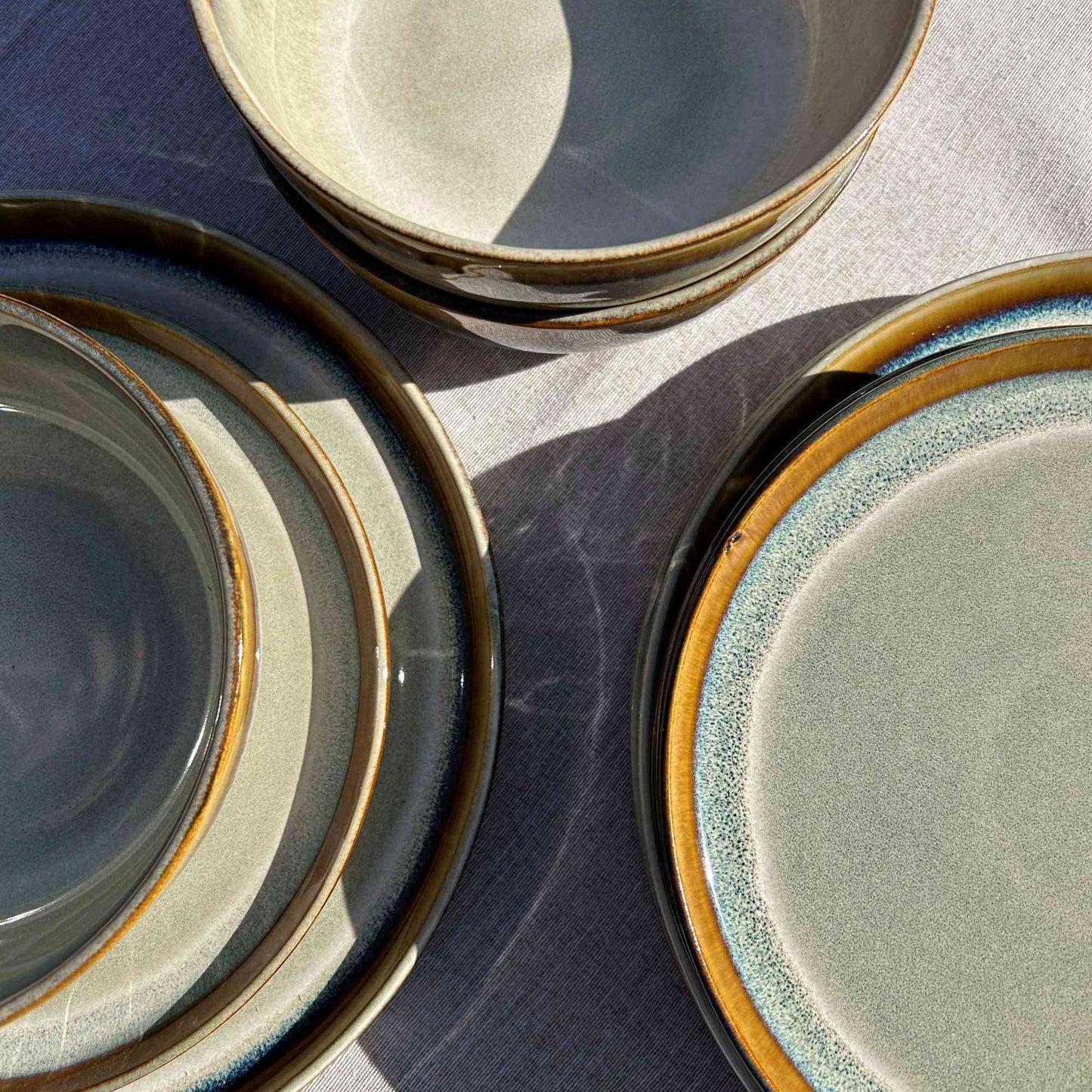 Juego de Loza 18 piezas Vajilla Cerámica Lisboa Decoexpress8#Café