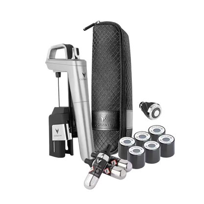 Timeless Six - Dispensador Vino Por Copas Coravin10#Plateado