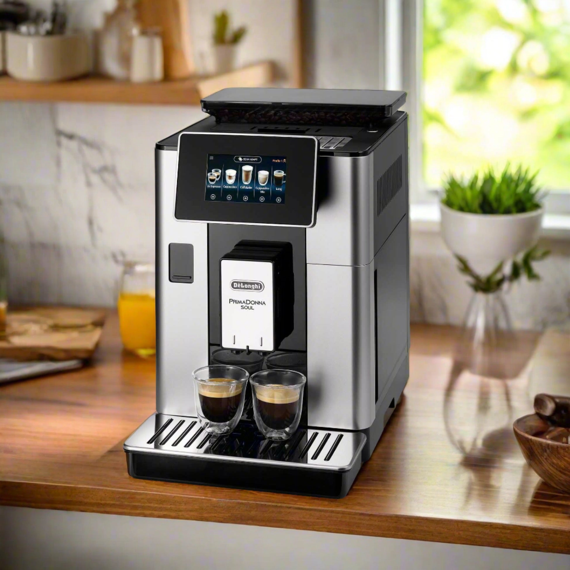 Cafetera Superautomática Primadonna Soul ECAM610.55.SB Delonghi