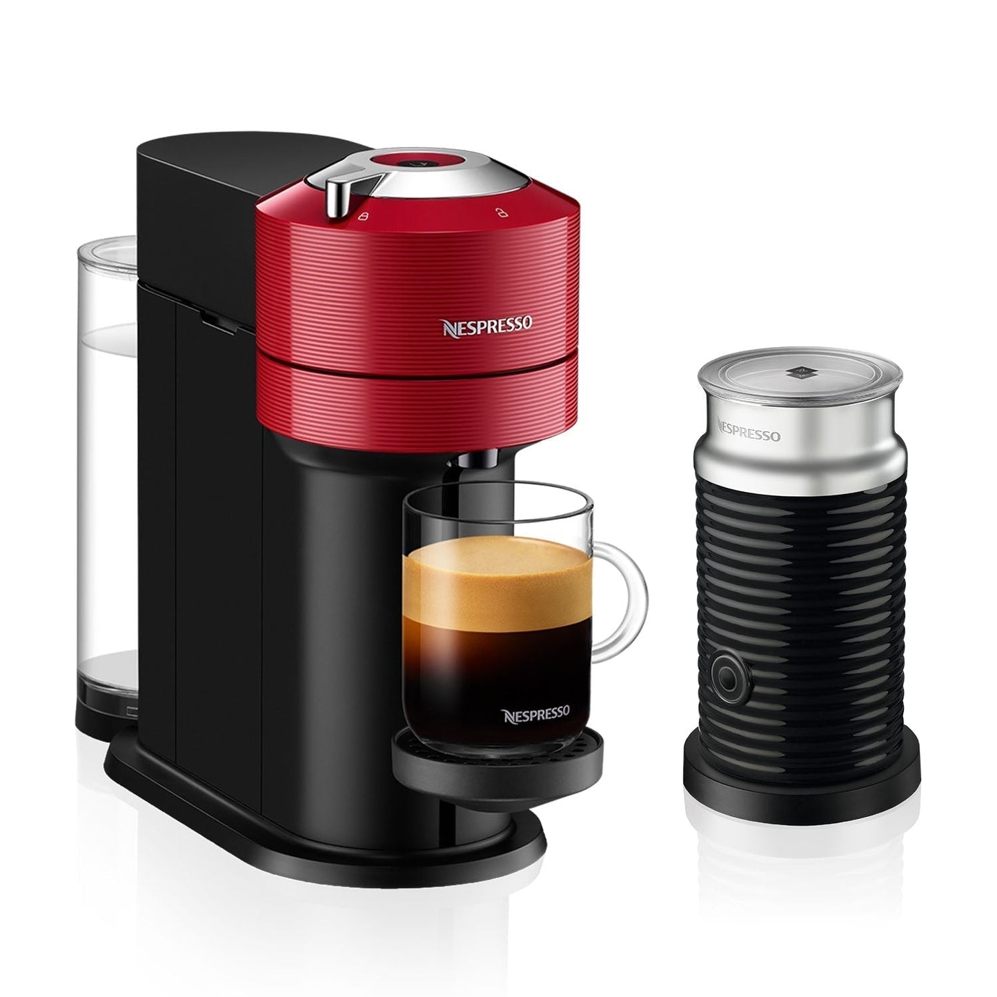 Cafetera Vertuo Next Con Espumador Aeroccino 3 Nespresso6#Negro