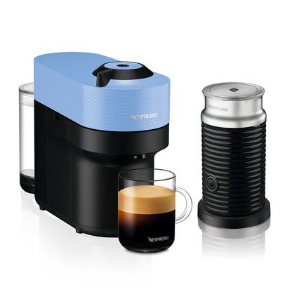 Cafetera Vertuo Pop Con Espumador Aeroccino 3 Nespresso9#Negro