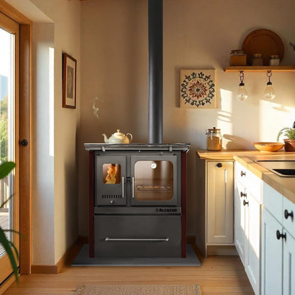 Cocina A Leña Europea M90 Alcazar15#Gris