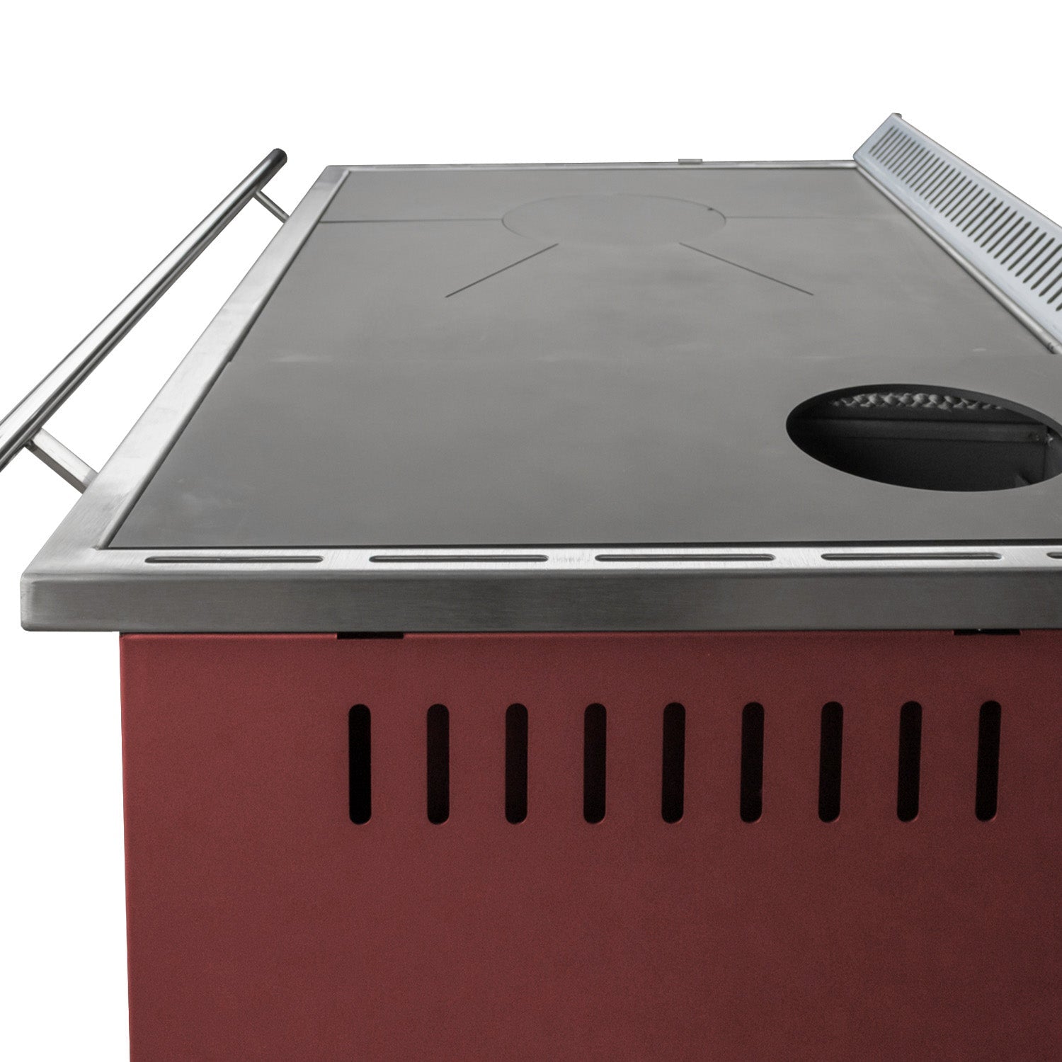 Cocina A Leña Europea S800-G Alcazar12#Gris