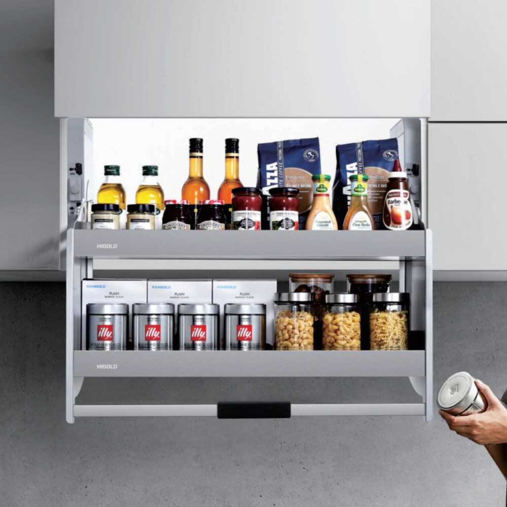 Elevador Grande para Mueble Mural HBT2#Gris