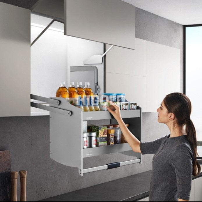 Elevador Mediano para Mueble Mural HBT2#Gris