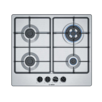 Encimera a Gas 4 Quemadores PGH6B5B60V Bosch2#Acero