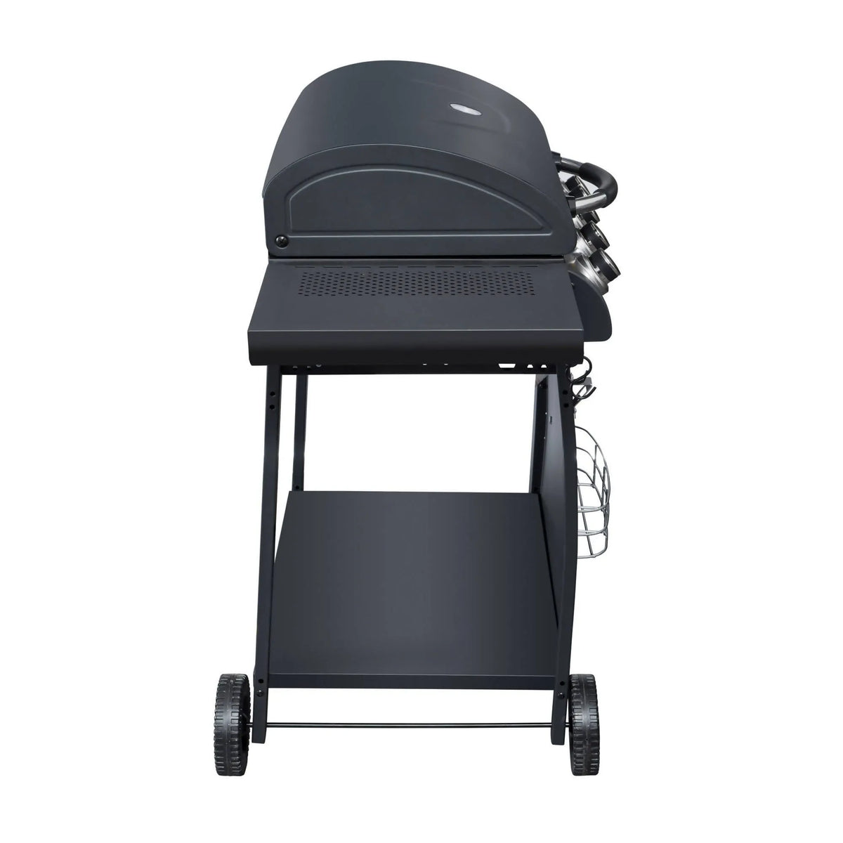 Parrilla Indiana 4 Quemadores + Quemador Lateral BBQ402GCQL BBQ Grill12#Negro