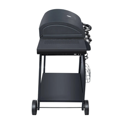 Parrilla Indiana 4 Quemadores + Quemador Lateral BBQ402GCQL BBQ Grill12#Negro