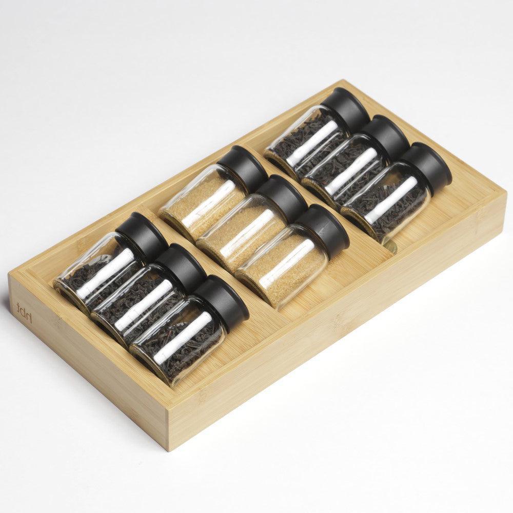 Especiero Cajón Bambú Natural HBT1#Sin color