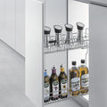 Especiero Extensible Pequeño Cierre Suave HBT1#Gris