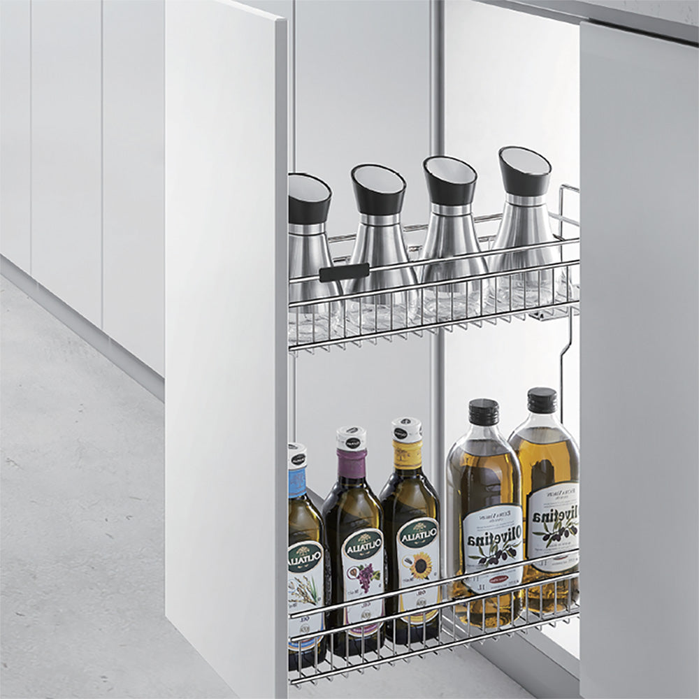 Especiero Extensible Pequeño Cierre Suave HBT1#Gris