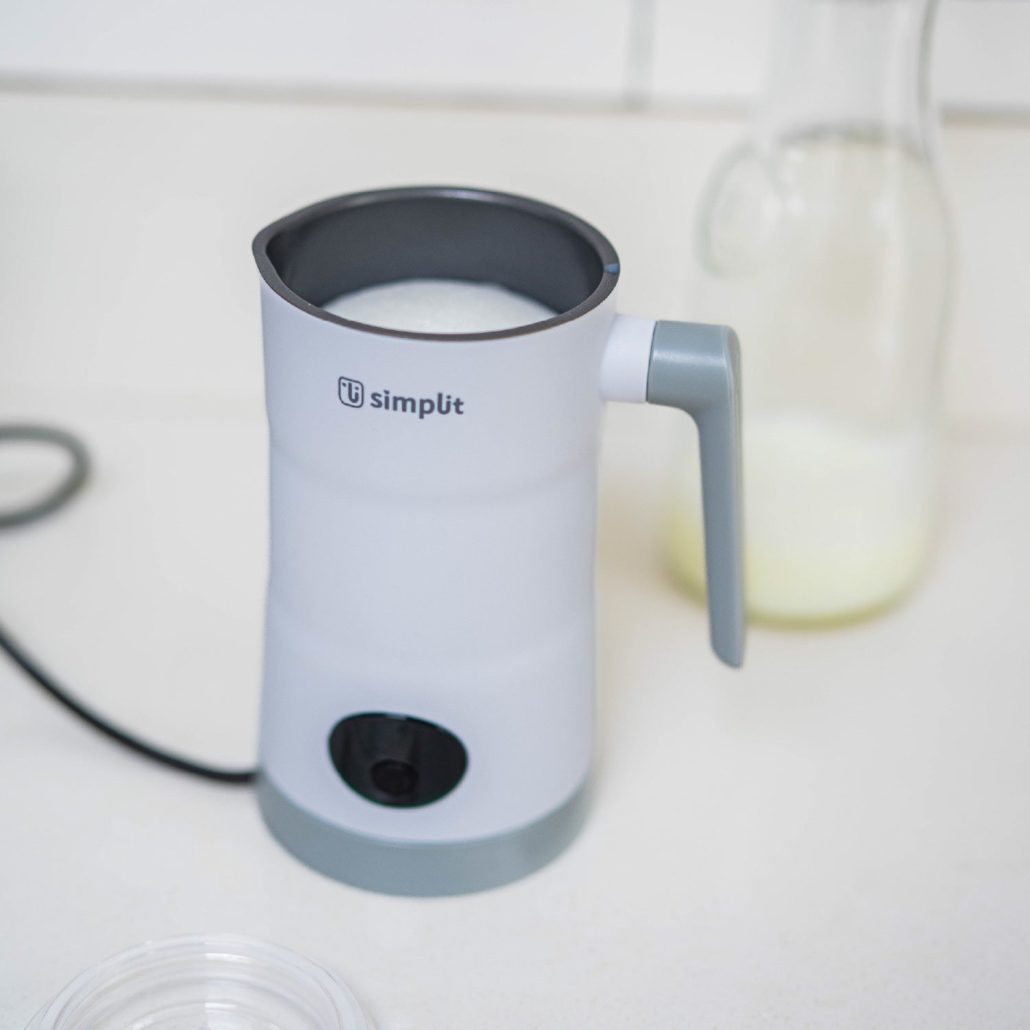 Espumador de Leche 4 en 1 Simplit7#Blanco