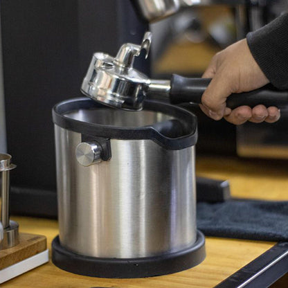 Coffee Gear Professional Knock Box Rhino1#Plateado