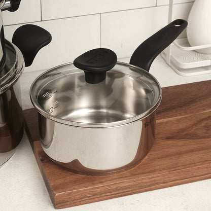 Bateria De Cocina Acero Inoxidable Primary 11 PCS Tefal3#Plata