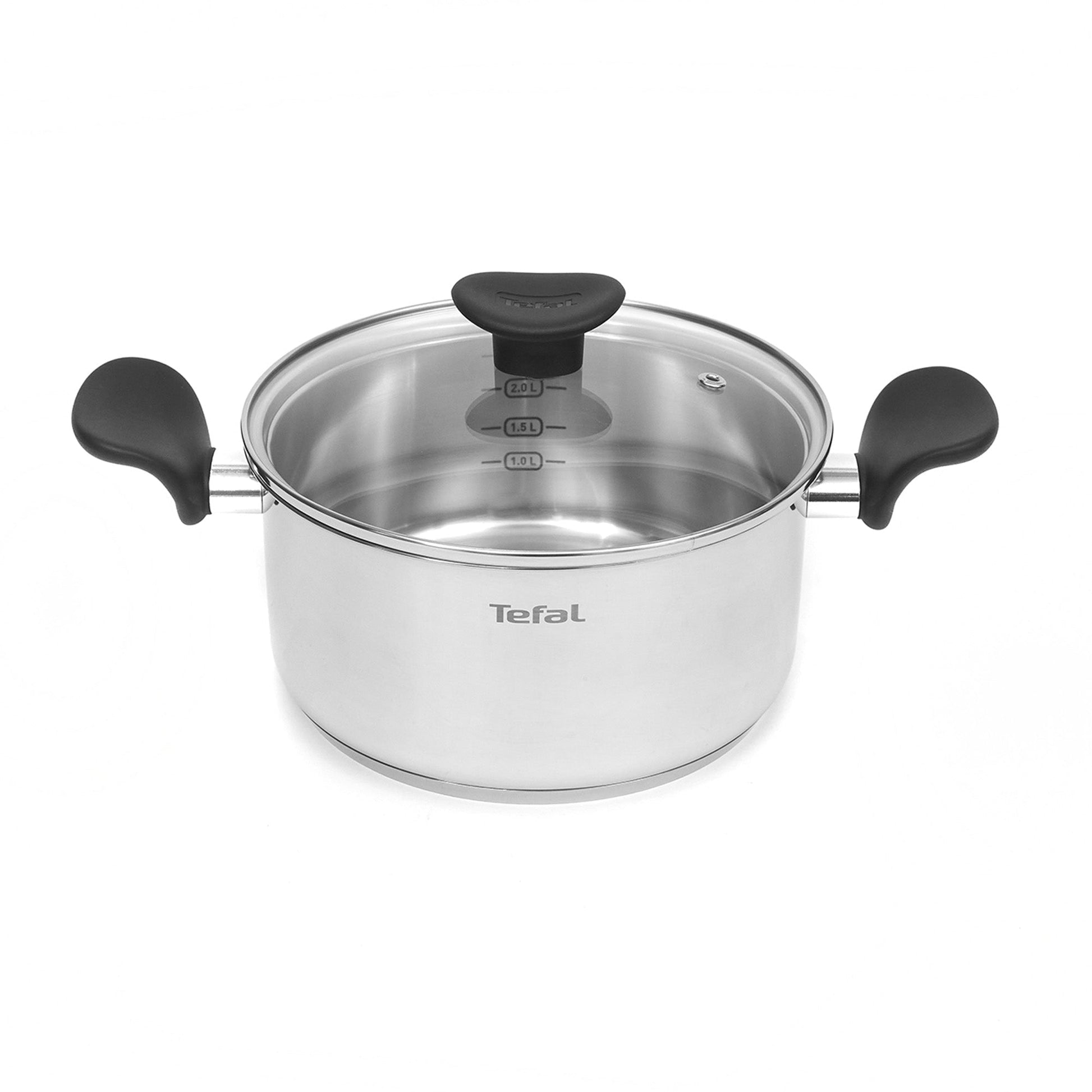 Bateria De Cocina Acero Inoxidable Primary 11 PCS Tefal10#Plata
