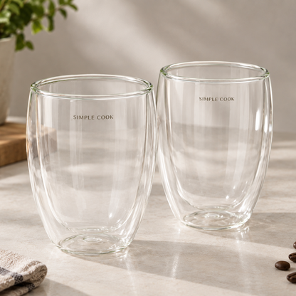 Set 2 Tazas Latte Simple Cook
