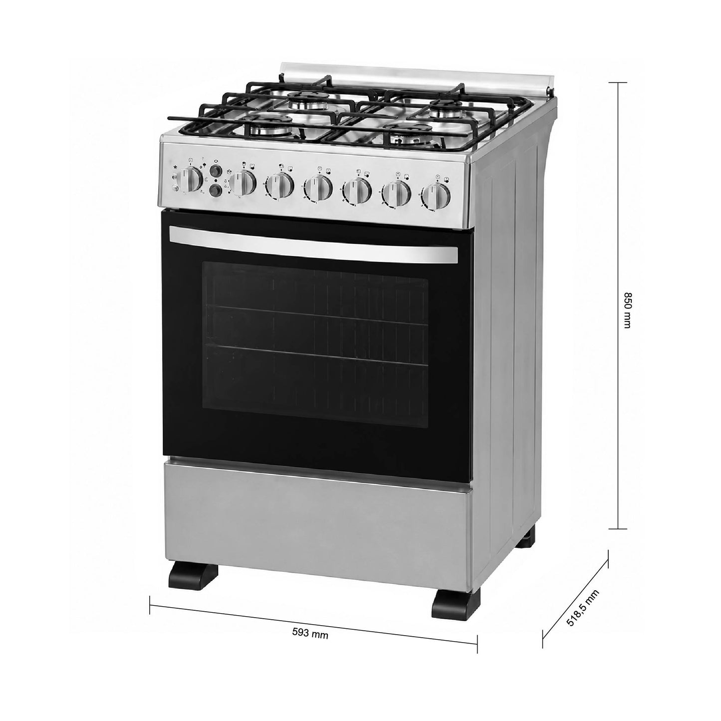 Cocina a Gas FS Vulcano 4 Quemadores FDV