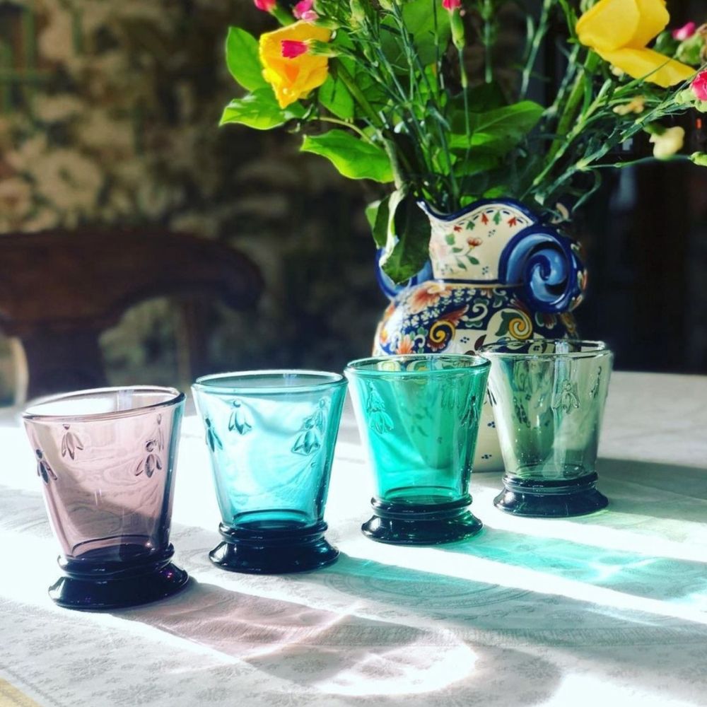 Set 4 Vasos Abeja Colores La Rochere1#Multicolor