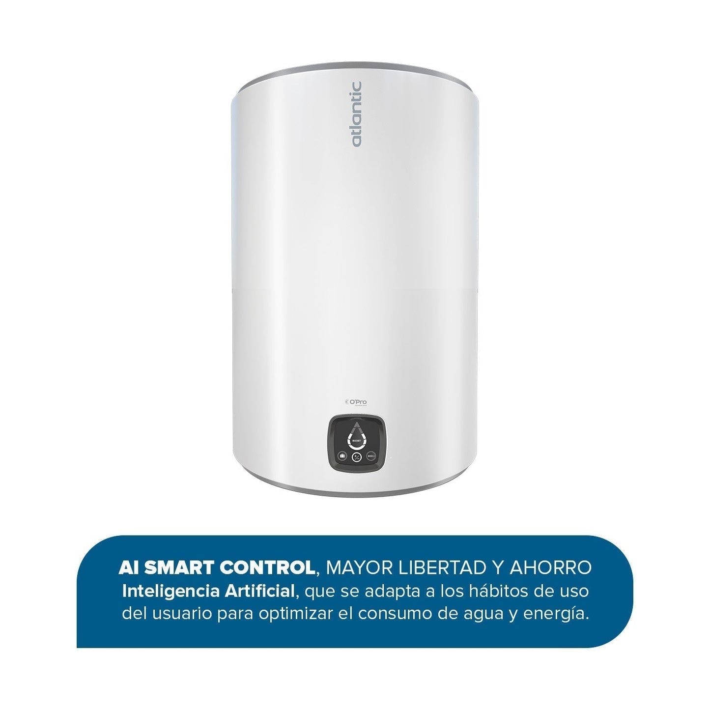 Termo Eléctrico Genius 80 Lts Atlantic4#Blanco