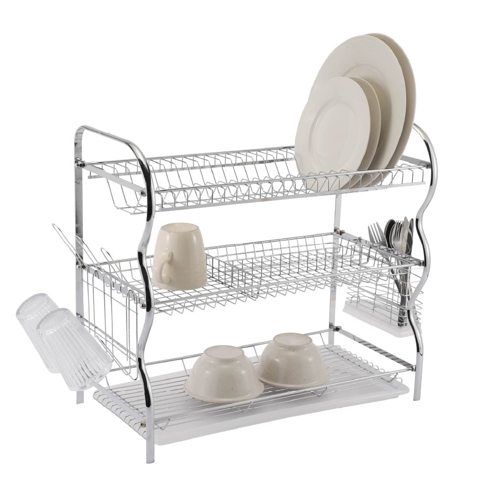 Secaplatos 3 Niveles Cromo XL 2.0 Simple Cook