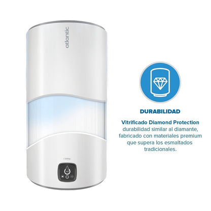 Termo Eléctrico Genius 100 Lts Atlantic7#Blanco