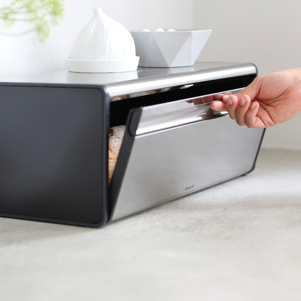 Panera De Tapa Abatible Brabantia5#Plateado