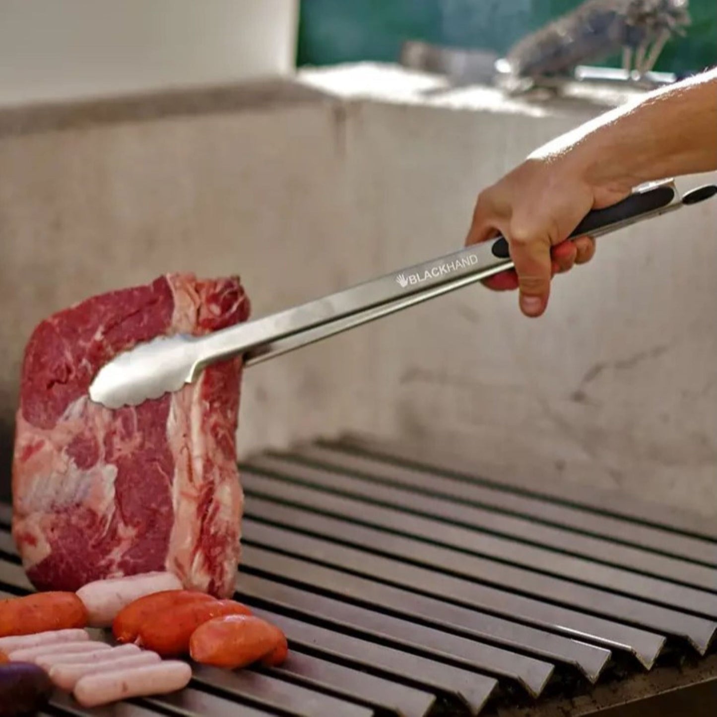 Tenaza XL BlackHand4#Plateado