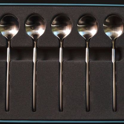 Set 6 Cucharas Silver matt Coquinaria