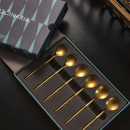Set 6 Cucharas Vintage Gold Coquinaria